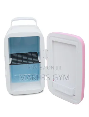 8l Mini Portable Car Refrigerator (Pink)