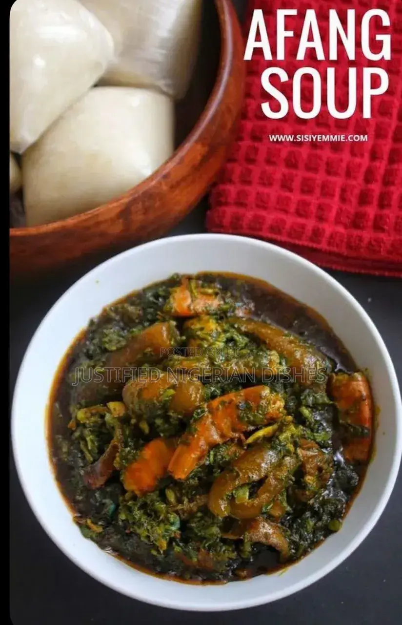 Justified Nigerian Dishes & Spices