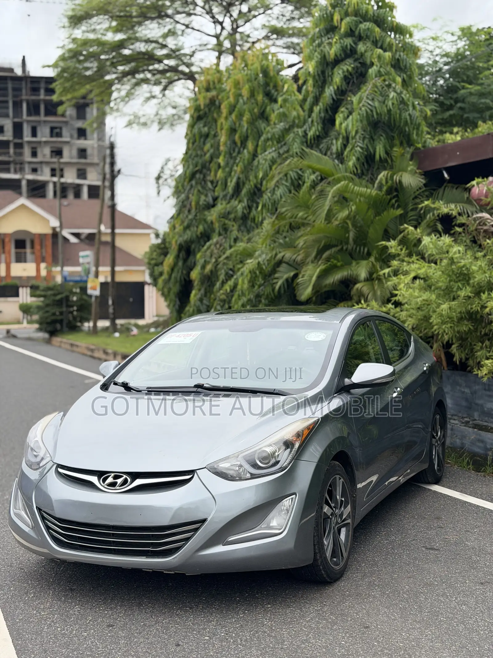 Hyundai Elantra Limited 4dr Sedan (1.8L 4cyl 6A) 2014 Gray