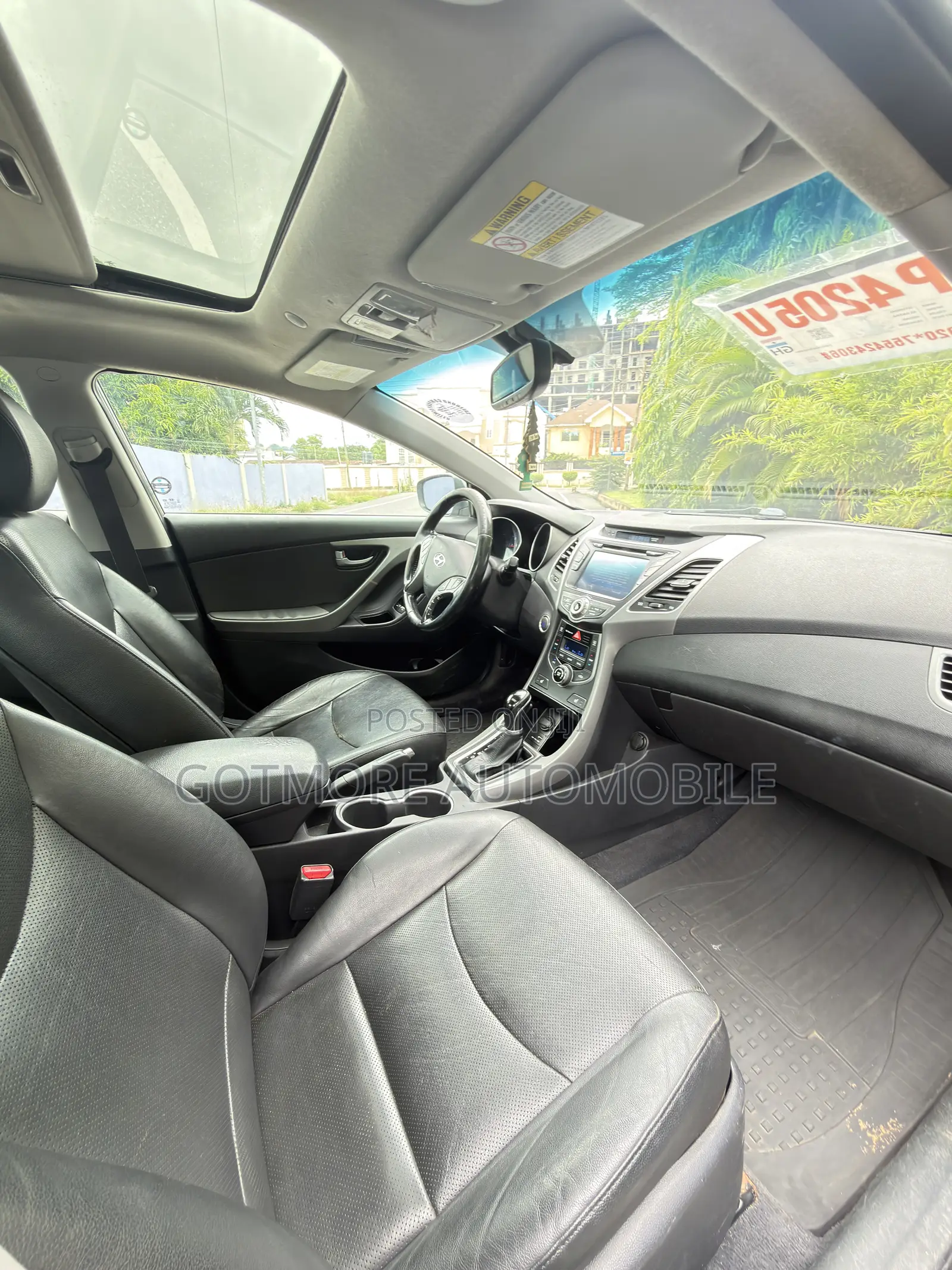 Hyundai Elantra Limited 4dr Sedan (1.8L 4cyl 6A) 2014 Gray
