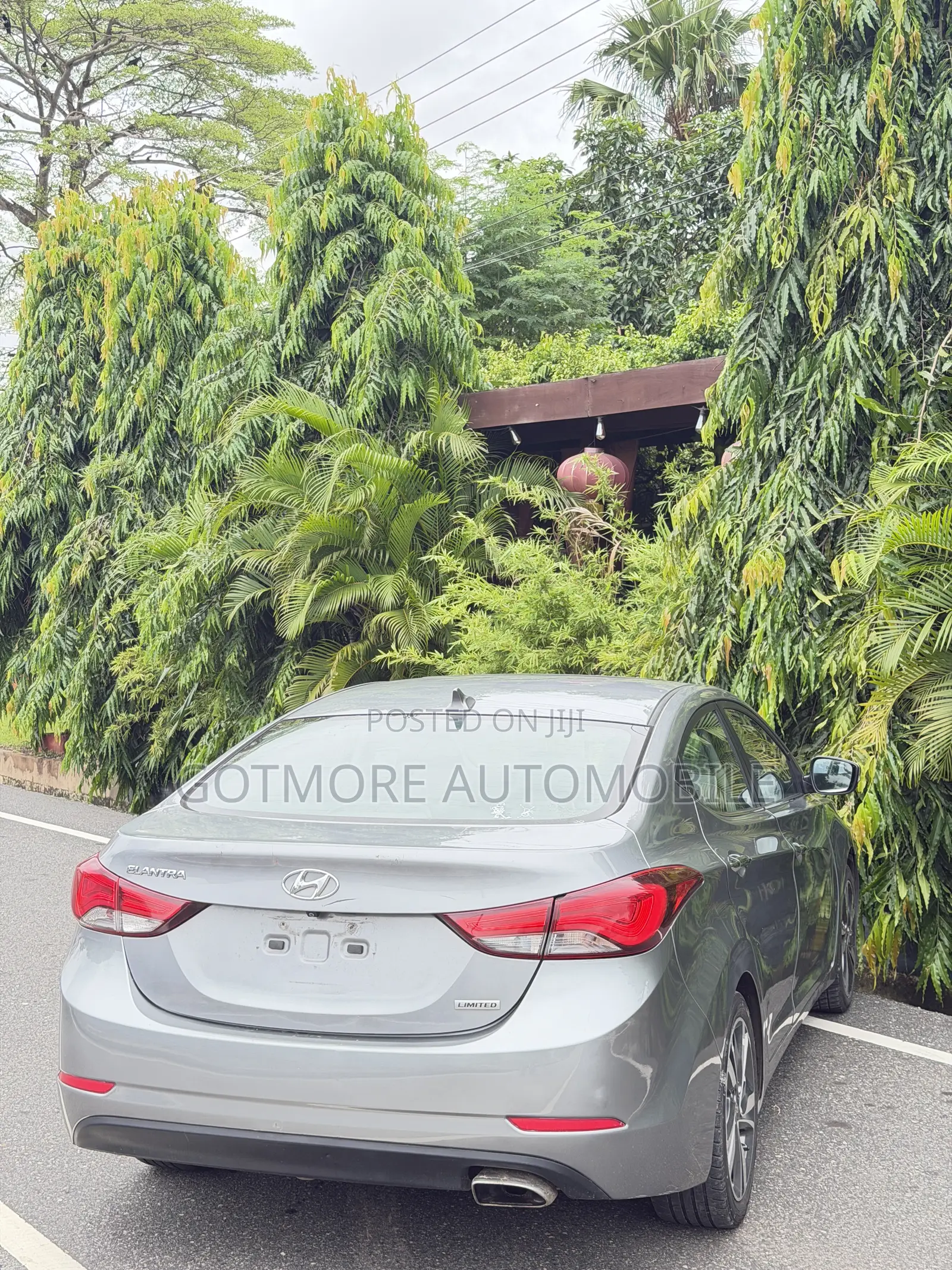 Hyundai Elantra Limited 4dr Sedan (1.8L 4cyl 6A) 2014 Gray