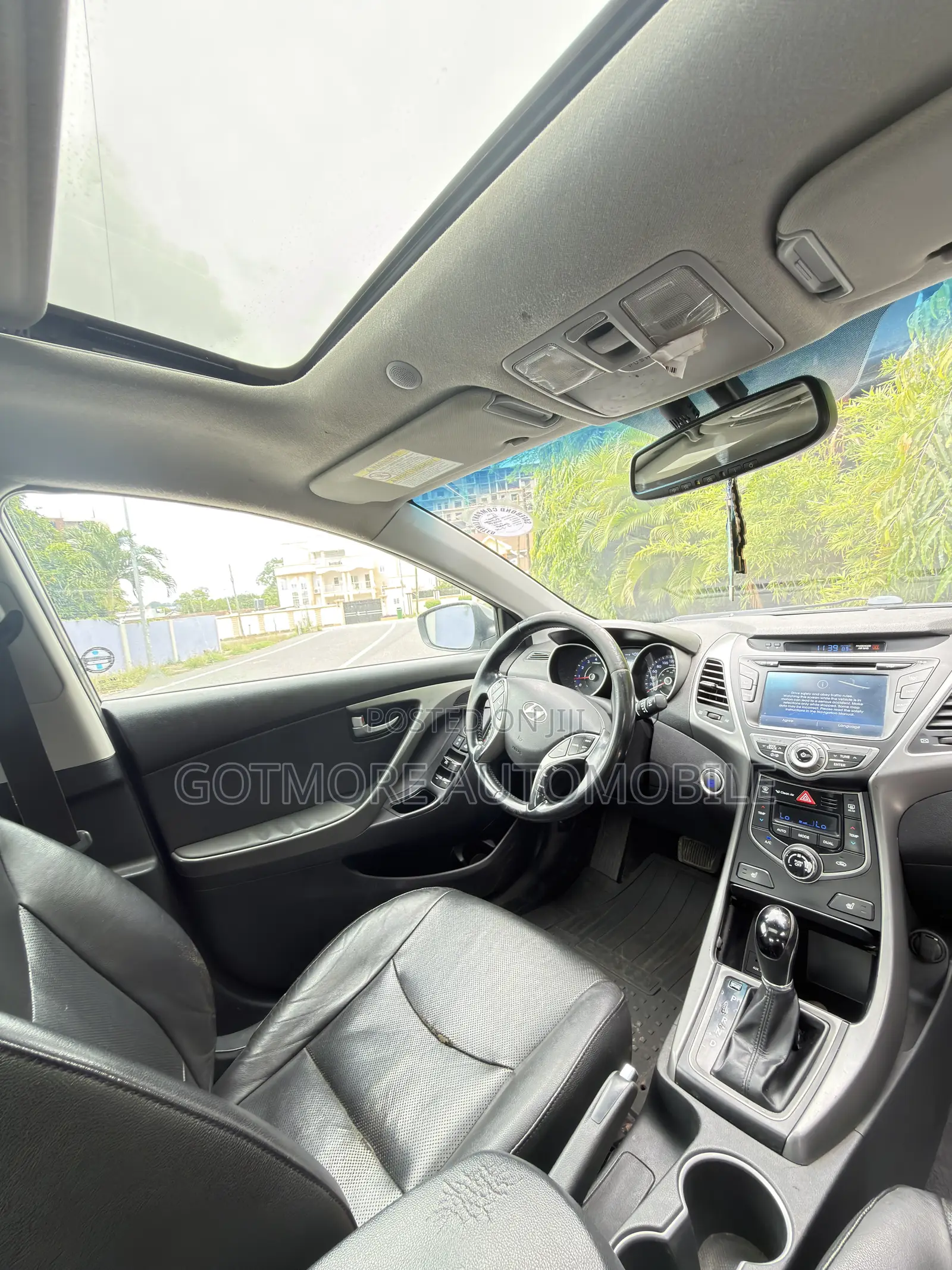 Hyundai Elantra Limited 4dr Sedan (1.8L 4cyl 6A) 2014 Gray