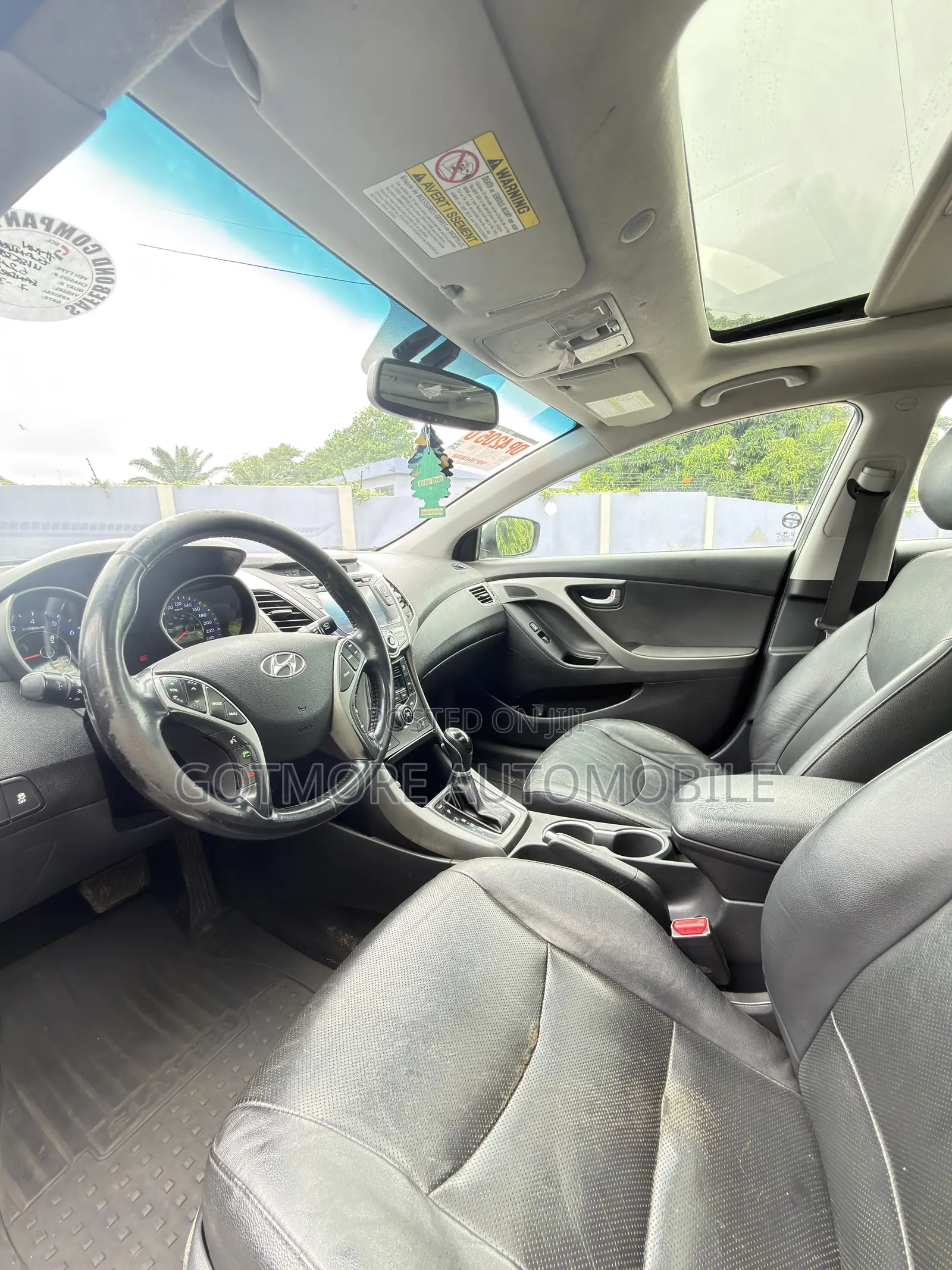 Hyundai Elantra Limited 4dr Sedan (1.8L 4cyl 6A) 2014 Gray
