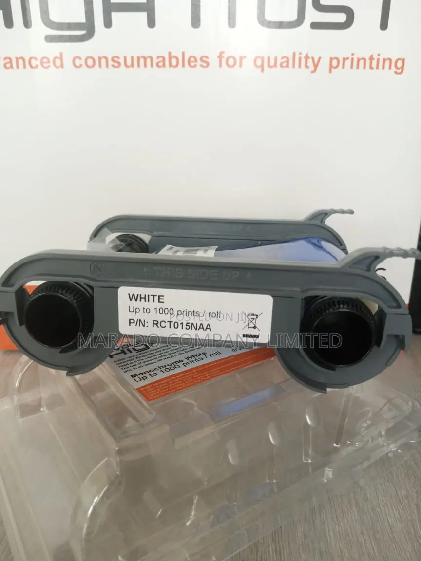 Evolis White and Black Monochrome/ Hologram - Ribbons