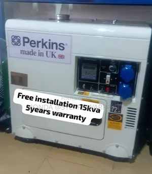 Perkins 15kva Soundproof Diesel Generator 16500w