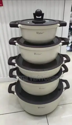 10-Piece Granite Nonstick Cookware Set