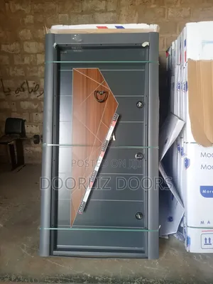Single Triple Locks Turkish Door With Accessories