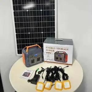 500w Power Station With Solar Panel