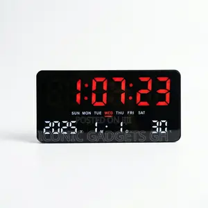 Multifunctional Digital Led Wall Desk Clock