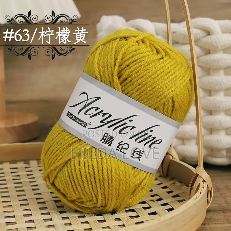 500g (10 Pieces of 50g Acrylic Yarn)