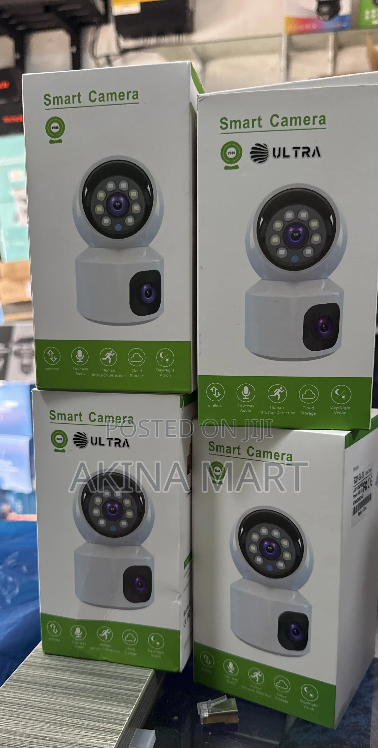 2lens Smart Camera Dual Lens V380 Pro Wifi