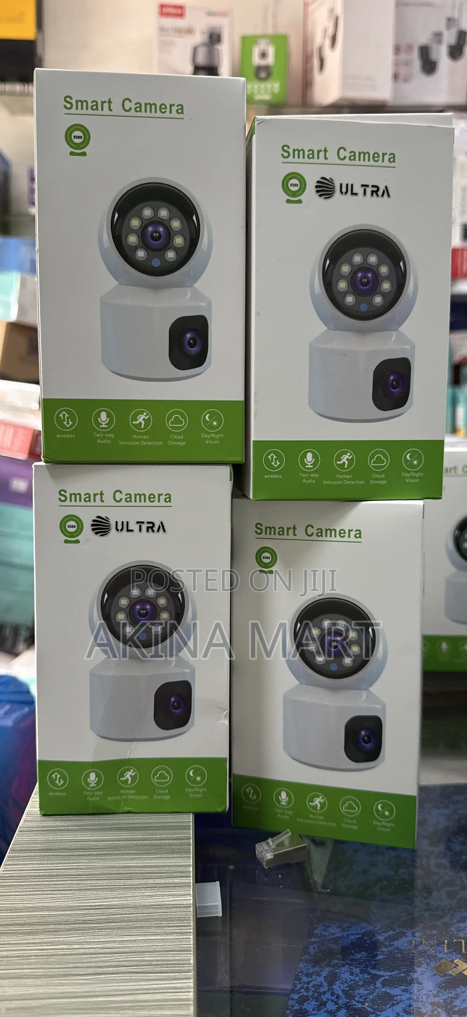 2lens Smart Camera Dual Lens V380 Pro Wifi