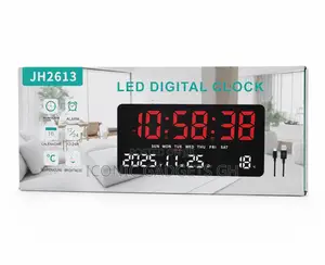 Led Digital Clock 10inch X 5 Inch