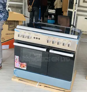 Best Affordable Mediatech 60x90cm Free Standing 5 Gas Burner Cooker