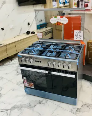 Kindly Check Mediatech 60x90cm Free Standing 5 Gas Burner Cooker