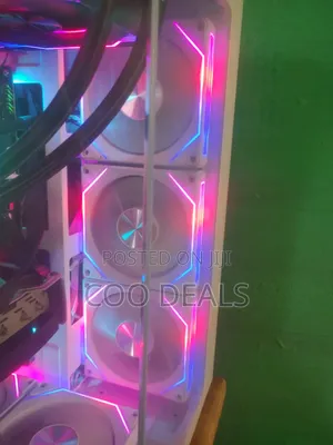RGB Pc Fans. 3 Packs + Remote Argb Hub 6th Gen Prismatic Edge Mirror