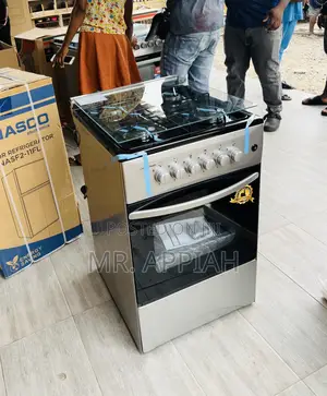 Extremely Durable Volcano Glass Oven 4 Burner With Grill(Glass Lid).