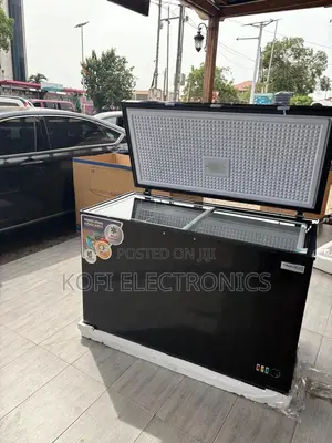 Nasco Black 400l Deep Freezer Perfect for Bulk Storage