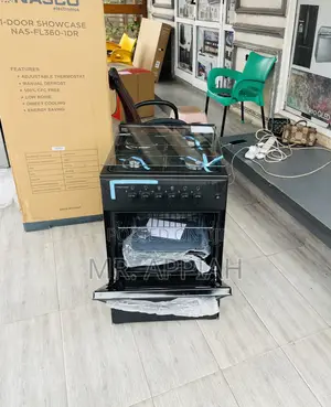 Unique Volcano 3 B + 1 Electric Burner With Glass Oven.