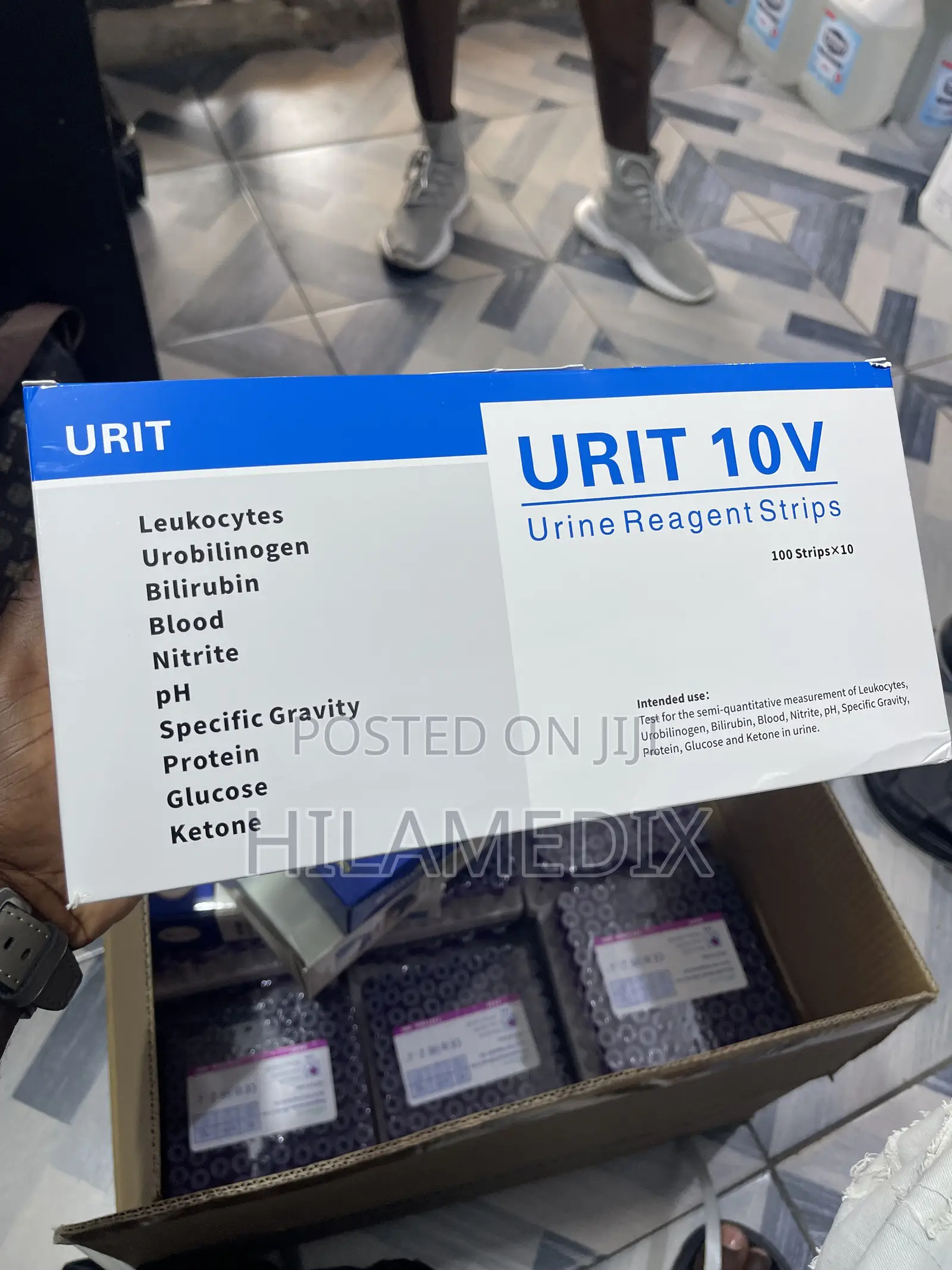 Combi 10 Urit 10v Urine Reagent Strips