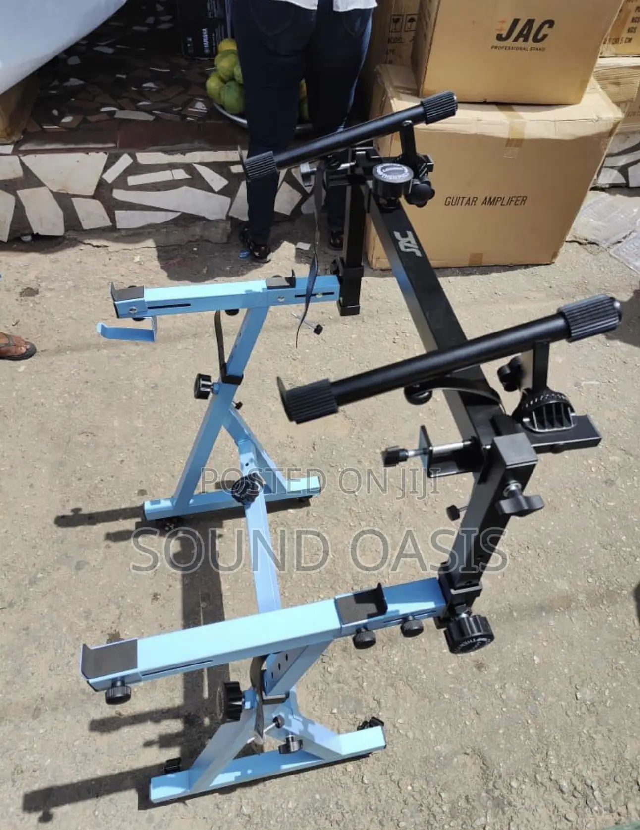 Jac Double Heavy-Duty Keyboard Stand