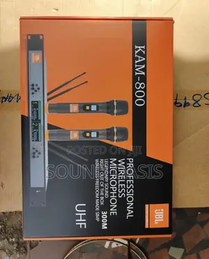JBL Kam-800 Professional Wireless Microphone System