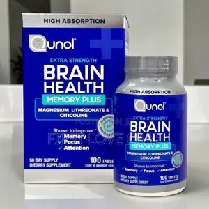 Qunol Brain Health Memory Plus With B6, Magnesium L-