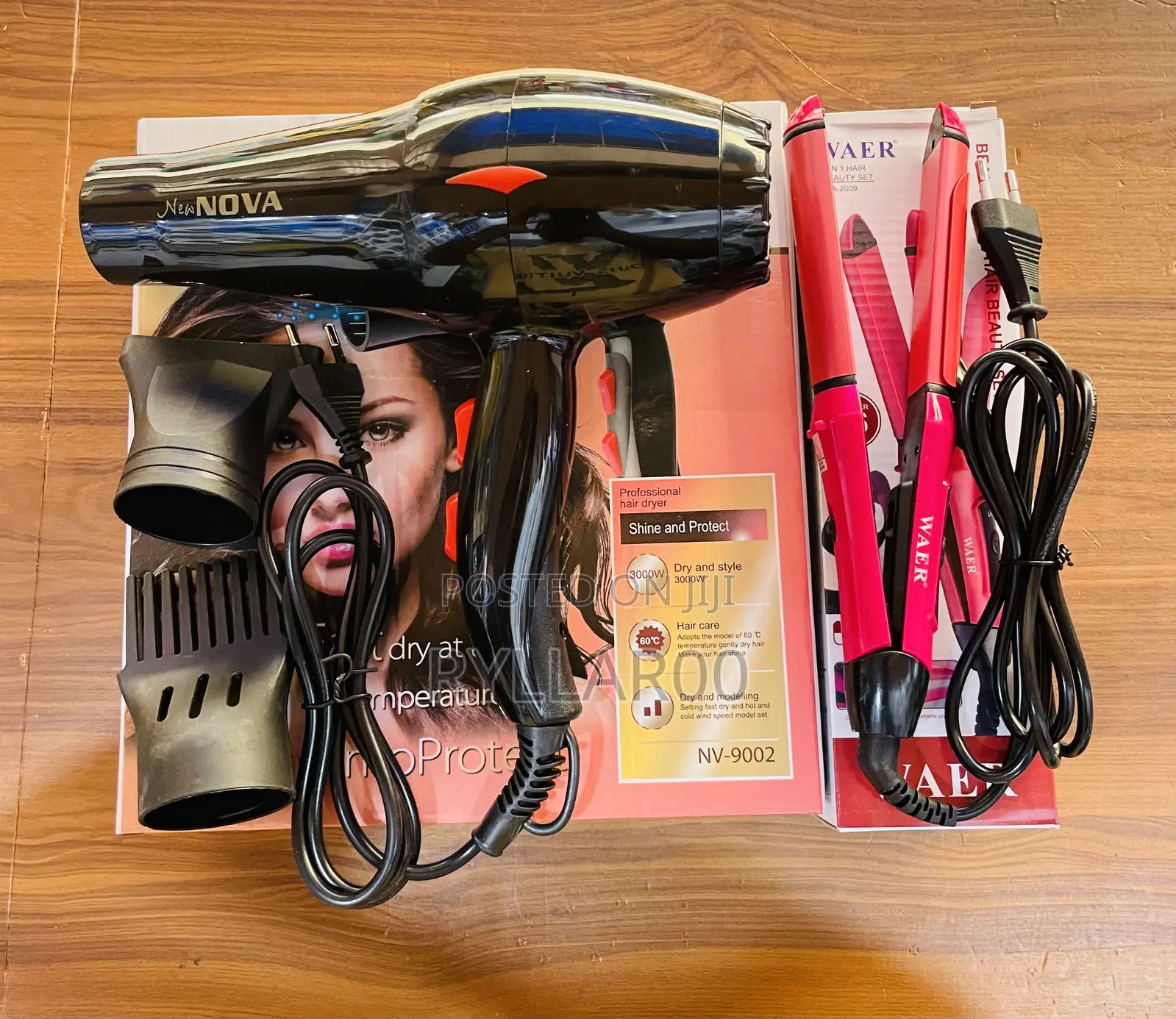 Professional Hair Straightener and Dryer