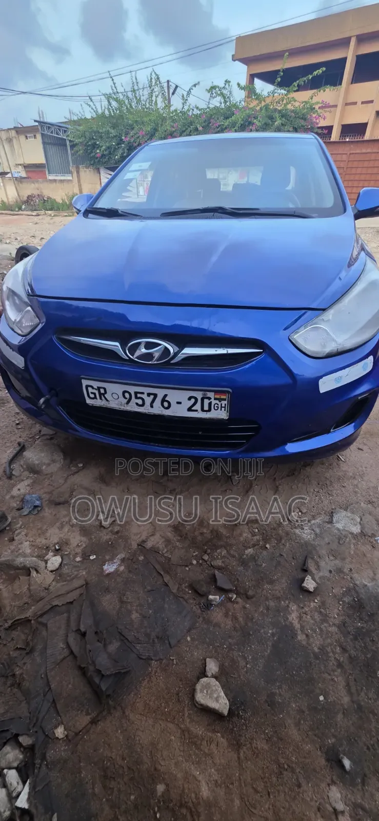 Hyundai Accent 2013 Blue