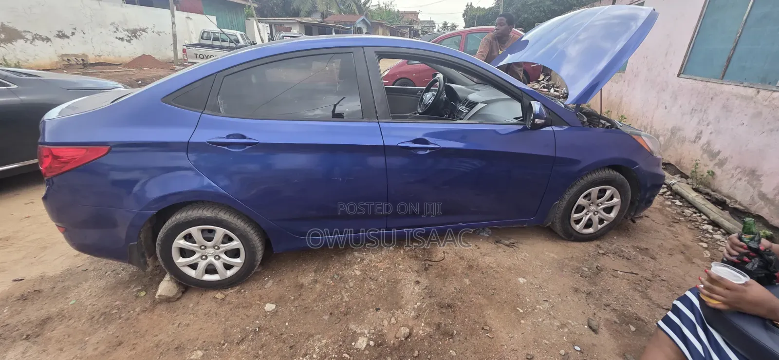 Hyundai Accent 2013 Blue