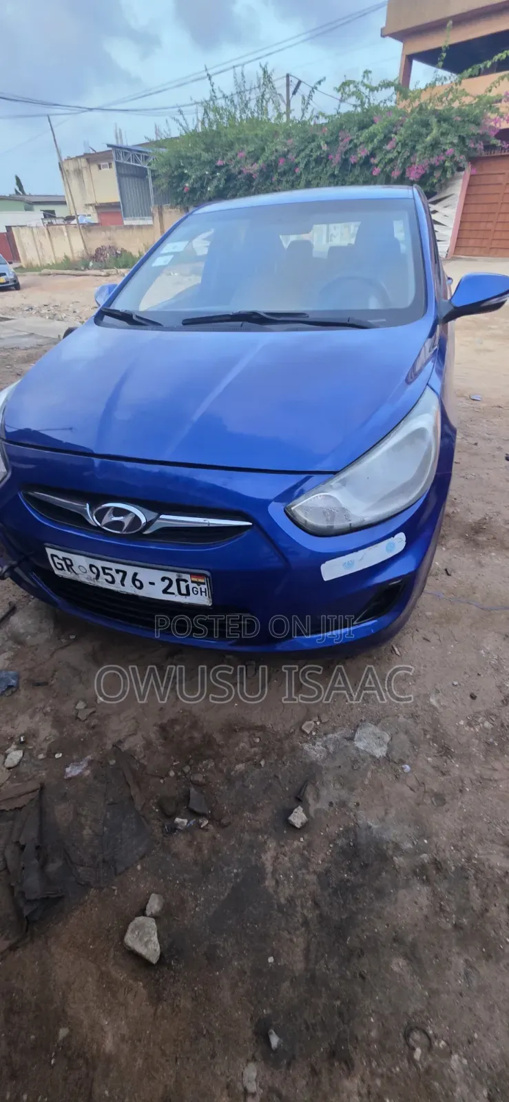 Hyundai Accent 2013 Blue