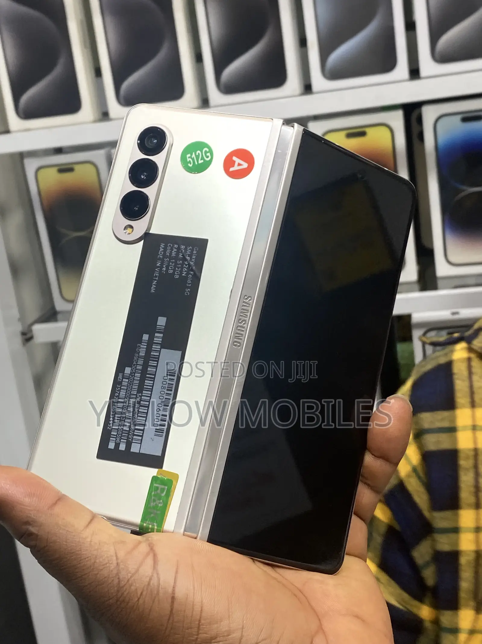 Samsung Galaxy Z Fold 3 512 GB Gold
