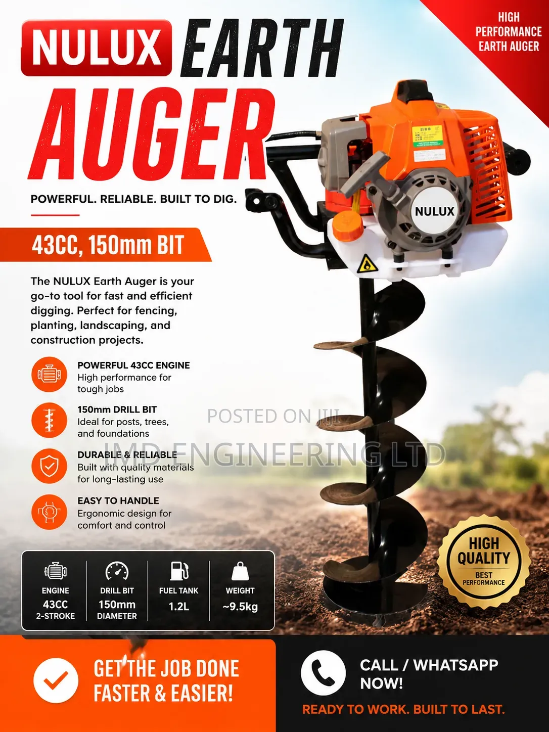 Earth Auger