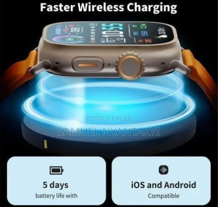 Rechargeable Smart Watch (Brand New)