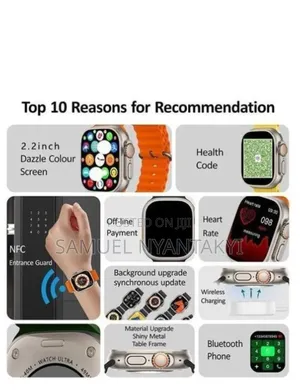Rechargeable Smart Watch (Brand New)