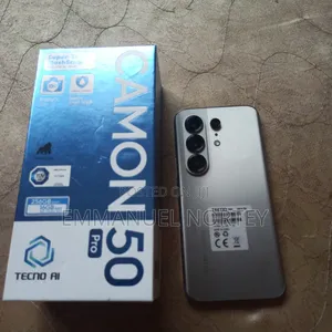 New Tecno Camon 50 Pro 256 GB Silver