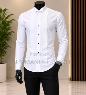 Classic Tuxedo White Shirt