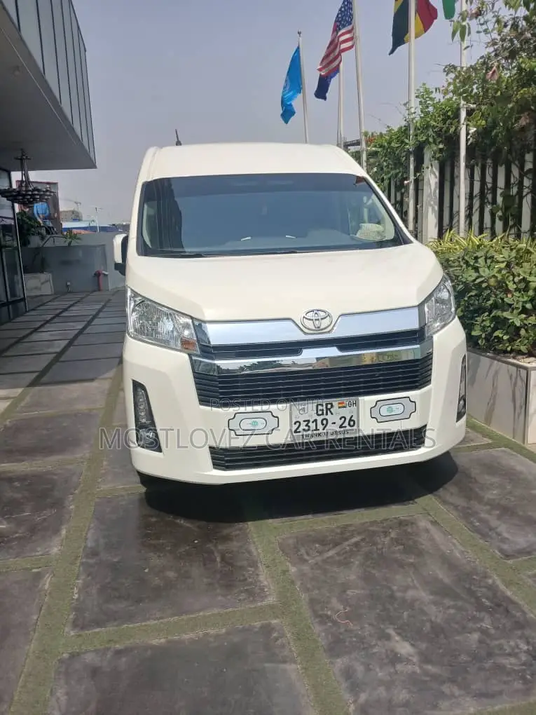Rent a 14 Seat Toyota Hiace in Accra