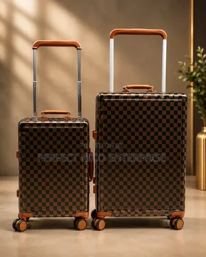 Premium 2-in-1 Hard Shell Travel Luggage Set Bag – 360° Spinner Wheels