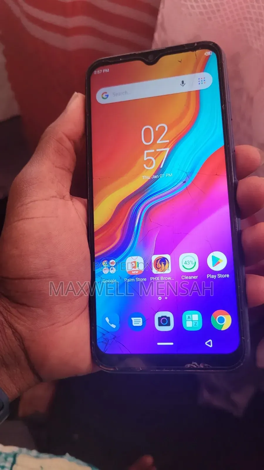 Infinix Smart 4 16 GB Blue