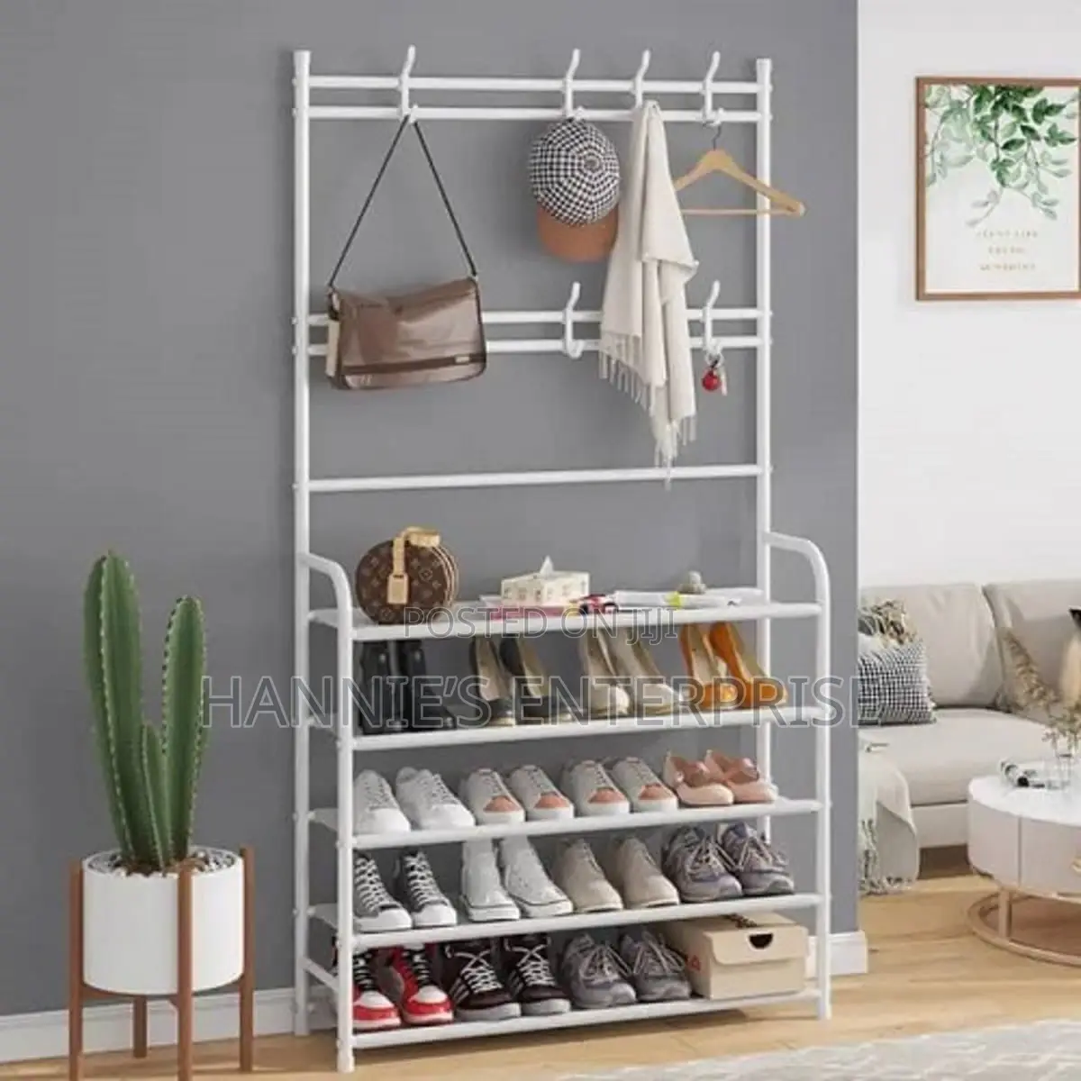 Hat And Shoe Rack