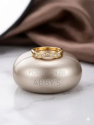 Gold Plated Non Fading Stainless Steel Ring