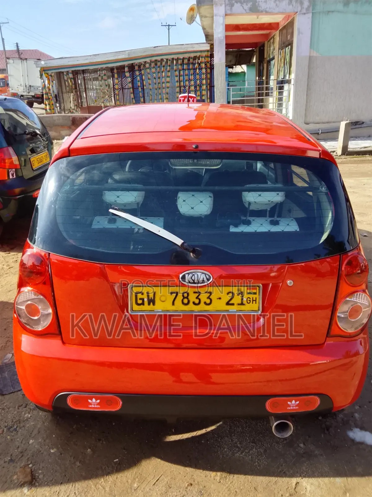 Kia Morning 2009 Red