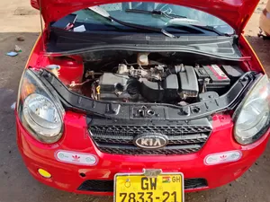 Kia Morning 2009 Red