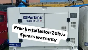 Perkins Silent Diesel Generator – Fuel Efficient Durable 20kva