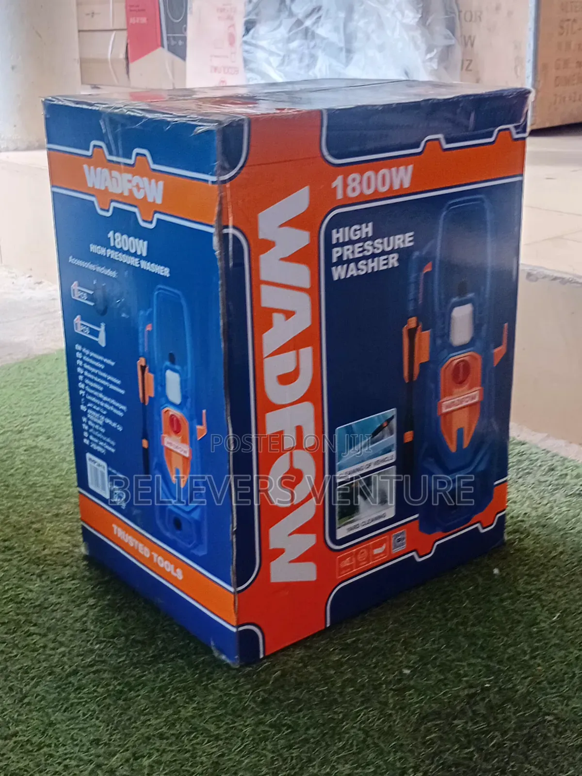 Compact Powerful Wadfow 1800w Pressure Washer