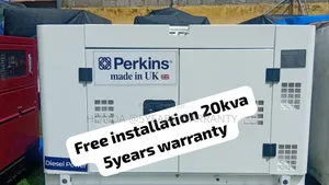 Perkins Silent Generator – Stable Power for Home Business 20kva