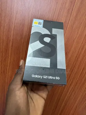 New Samsung Galaxy S21 Ultra 5G 128 GB Gray