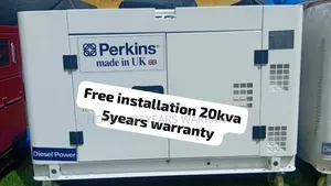 Perkins Automatic Diesel Generator – Long-Lasting Backup 20kva