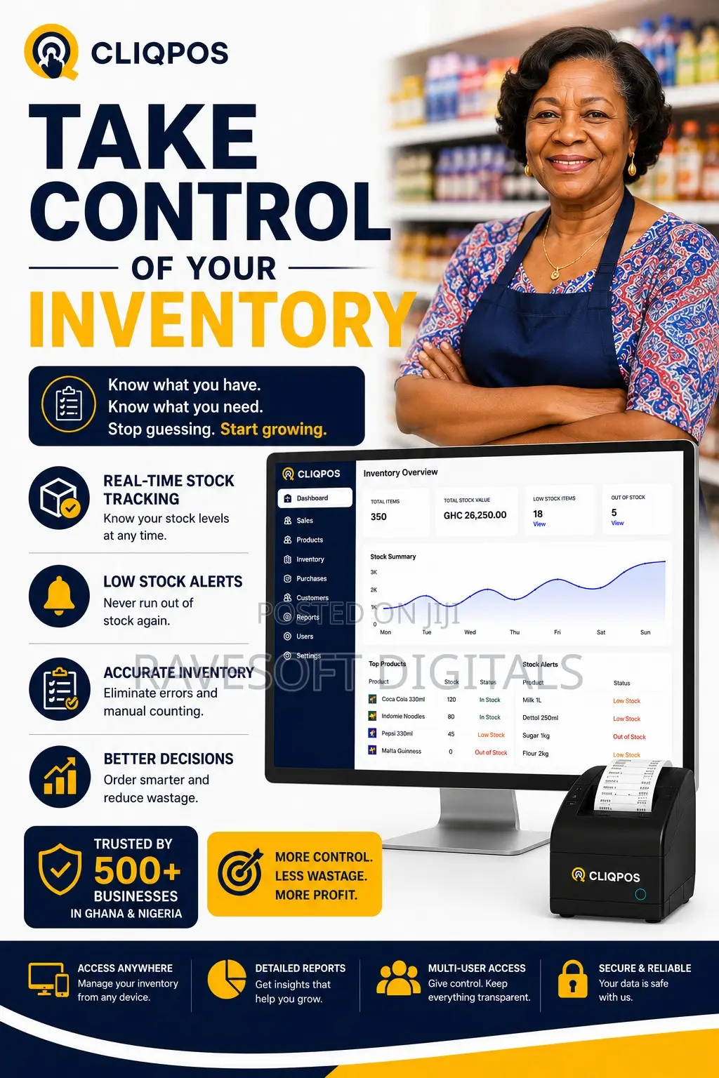 Cliqpos-Take Control of Your Inventory